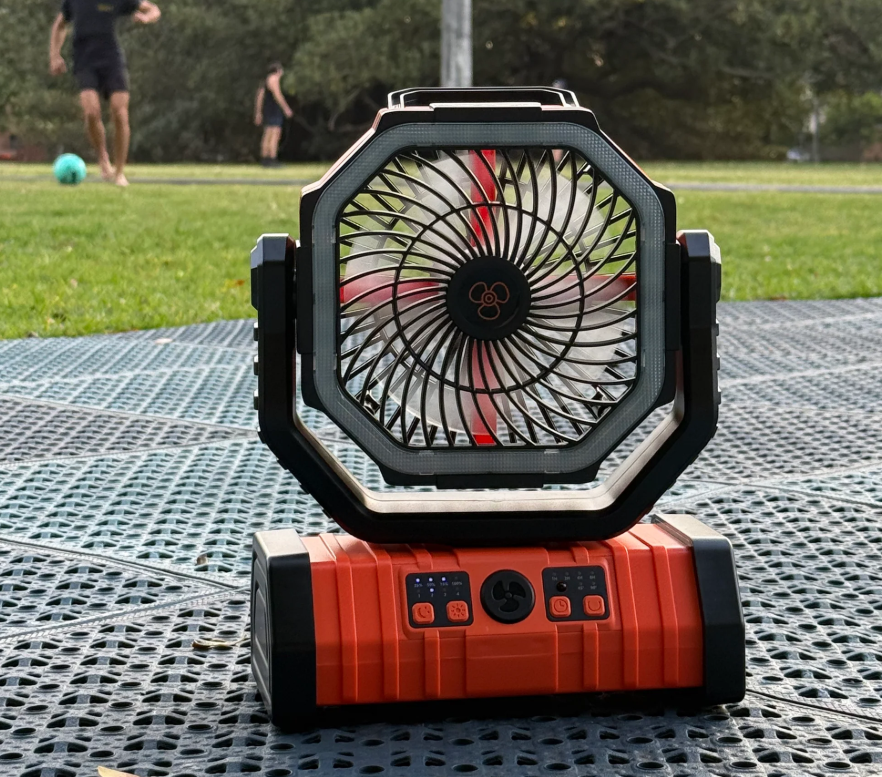 Camperio Portable Solar Fan