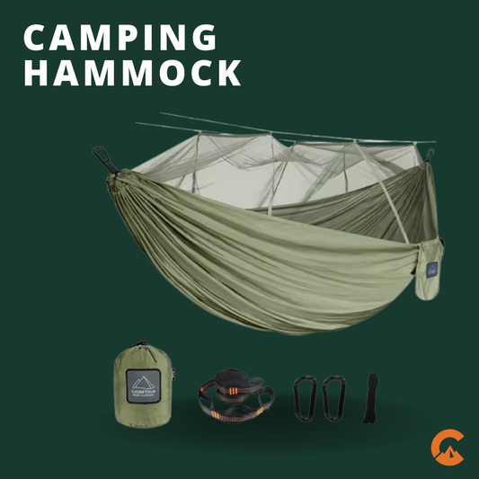 Camperio Camping Hammock with Mosquito Net