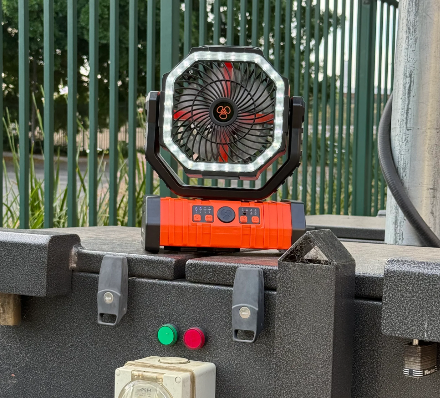 Camperio Portable Solar Fan