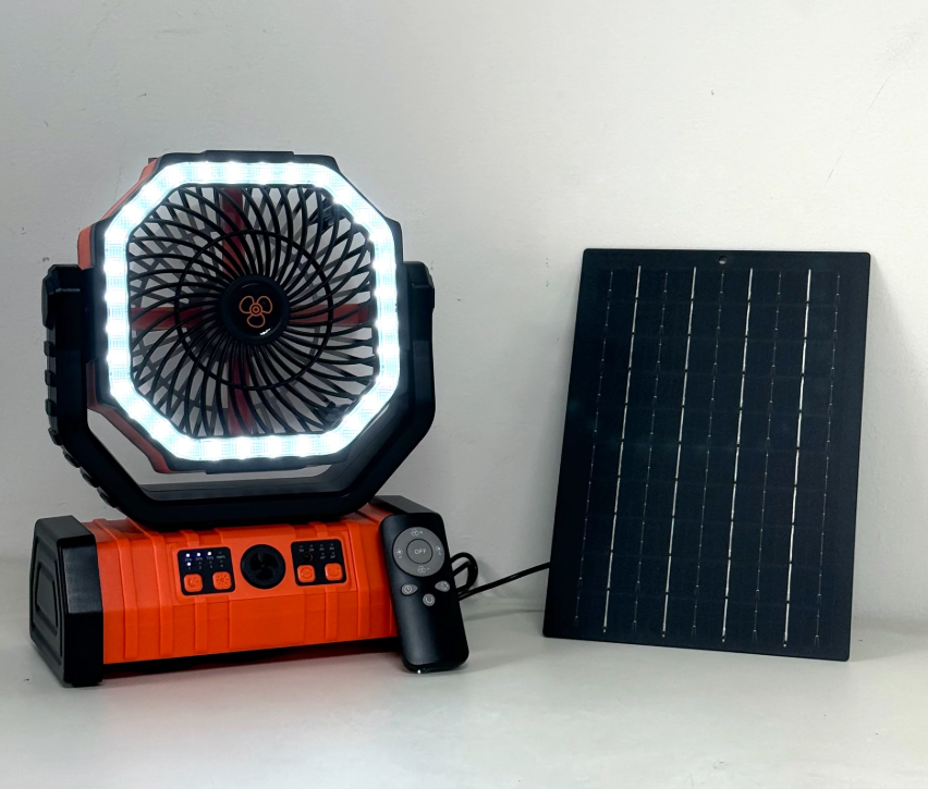 Camperio Portable Solar Fan