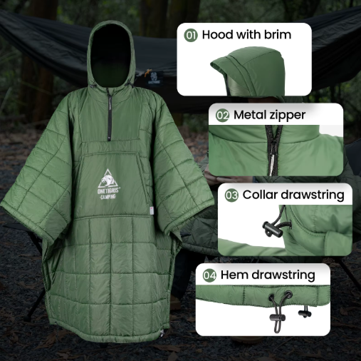 Camperio Camping Blanket Poncho