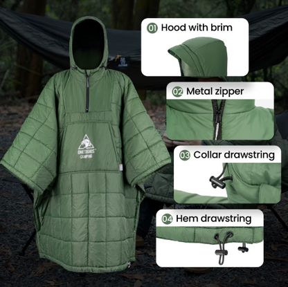 Camperio Camping Blanket Poncho