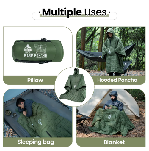 Camperio Camping Blanket Poncho