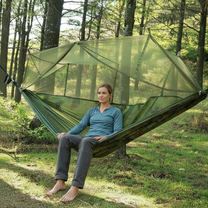 Camperio Camping Hammock with Mosquito Net